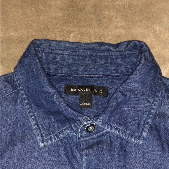 Banana Republic Soft Denim Shirt - Picture 3 of 5